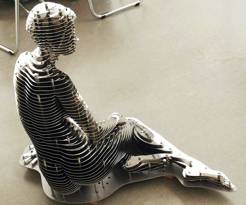 Park Chan Girl - Sliced Metal Sculptures Art (10).jpg